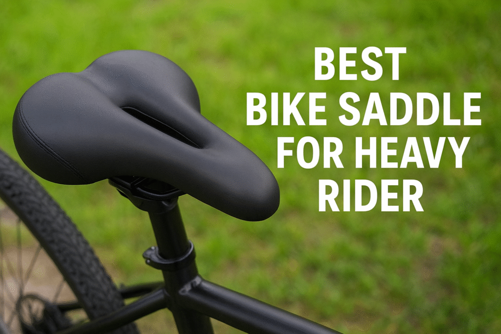 Best bike saddle for heavy rider with extra comfort and support