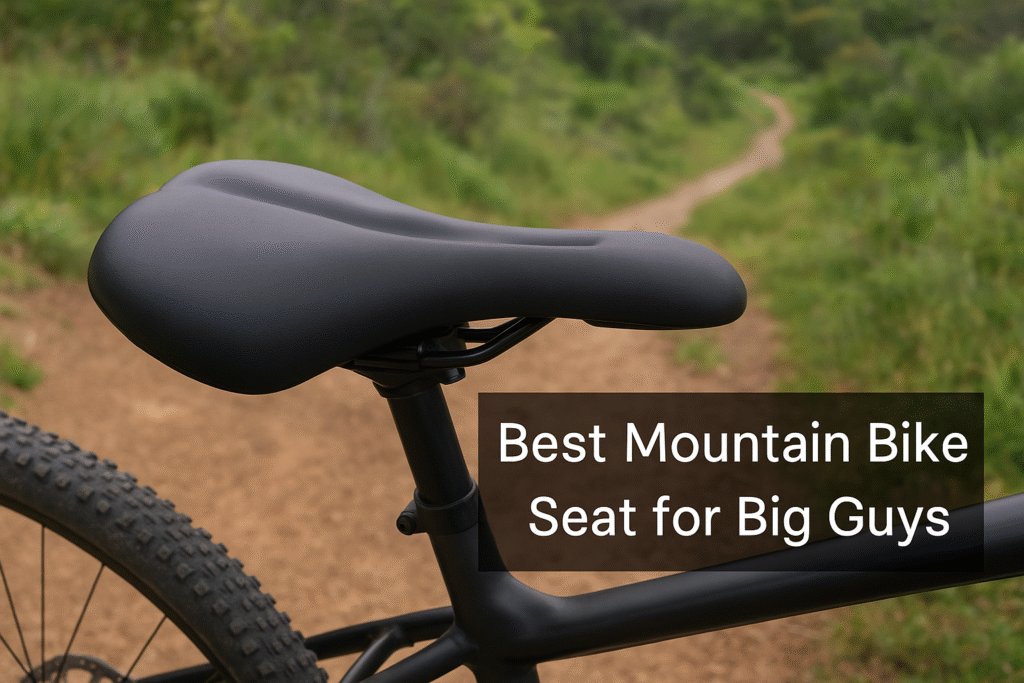 Best mountain bike seat for big guys designed for comfort and support on long rides