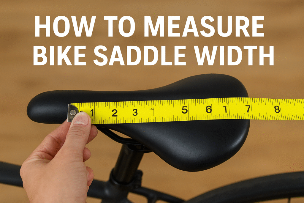 how to measure bike saddle width with step-by-step guide for accurate fit